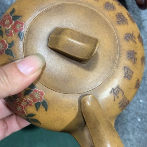 如***士茶壶紫砂陶瓷摆件爱好者摆件