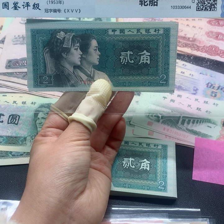 退市纸币全新旧票 8002 标十