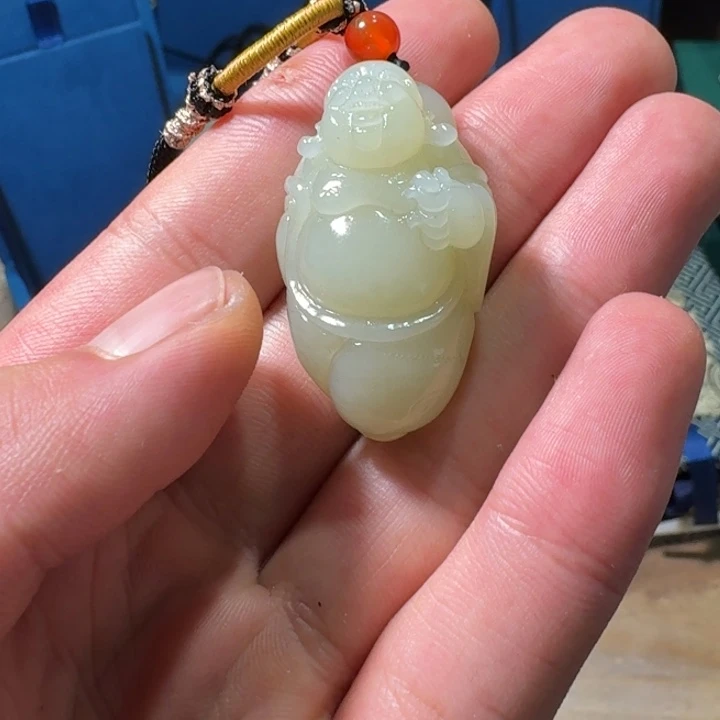 未镶嵌和田玉(糖玉)挂件