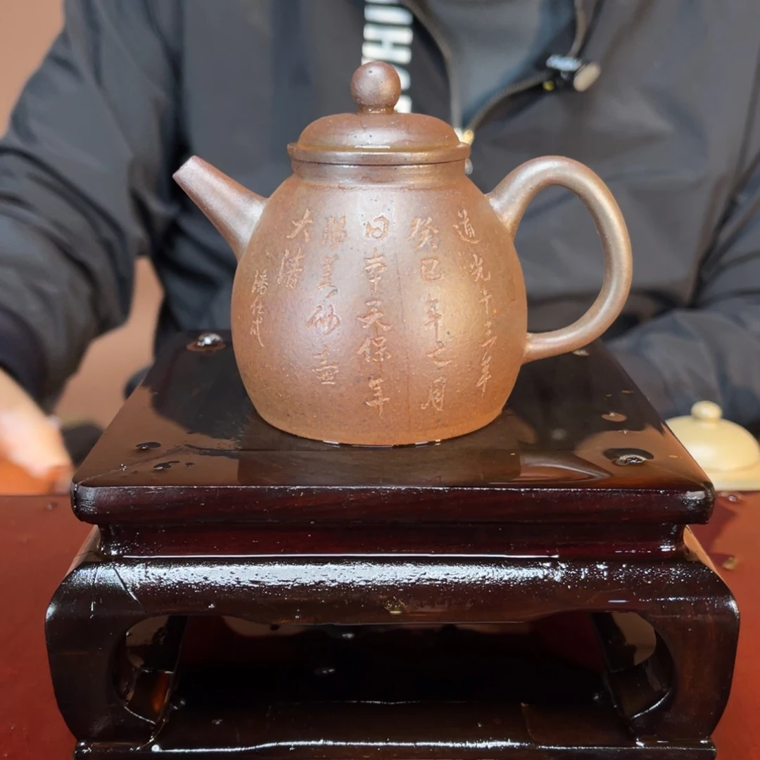 茶壶紫砂高端150cc紫泥高温潘家壶