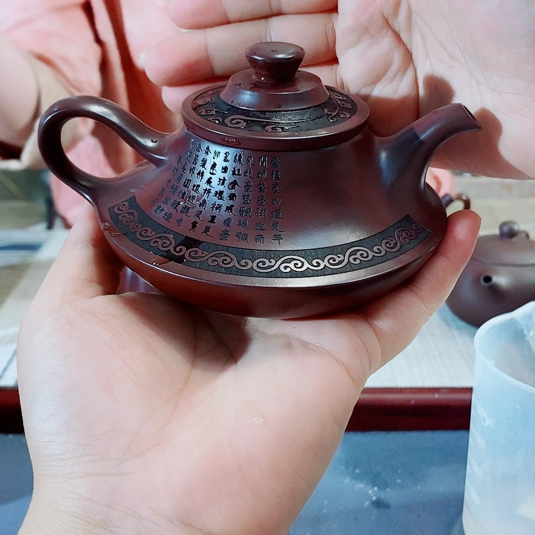 茶壶紫砂宜兴紫砂壶多少个夜晚