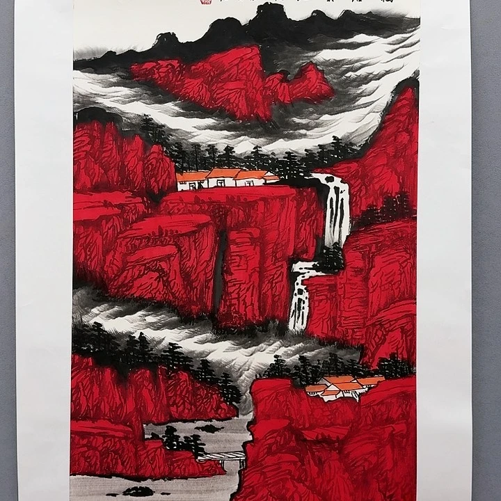 国画书法作品多次参加