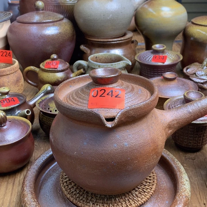 柴烧烤茶壶1000毫升一物一拍