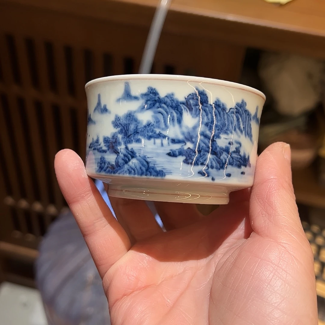 微瑕福利手工手绘写字杯杯杯