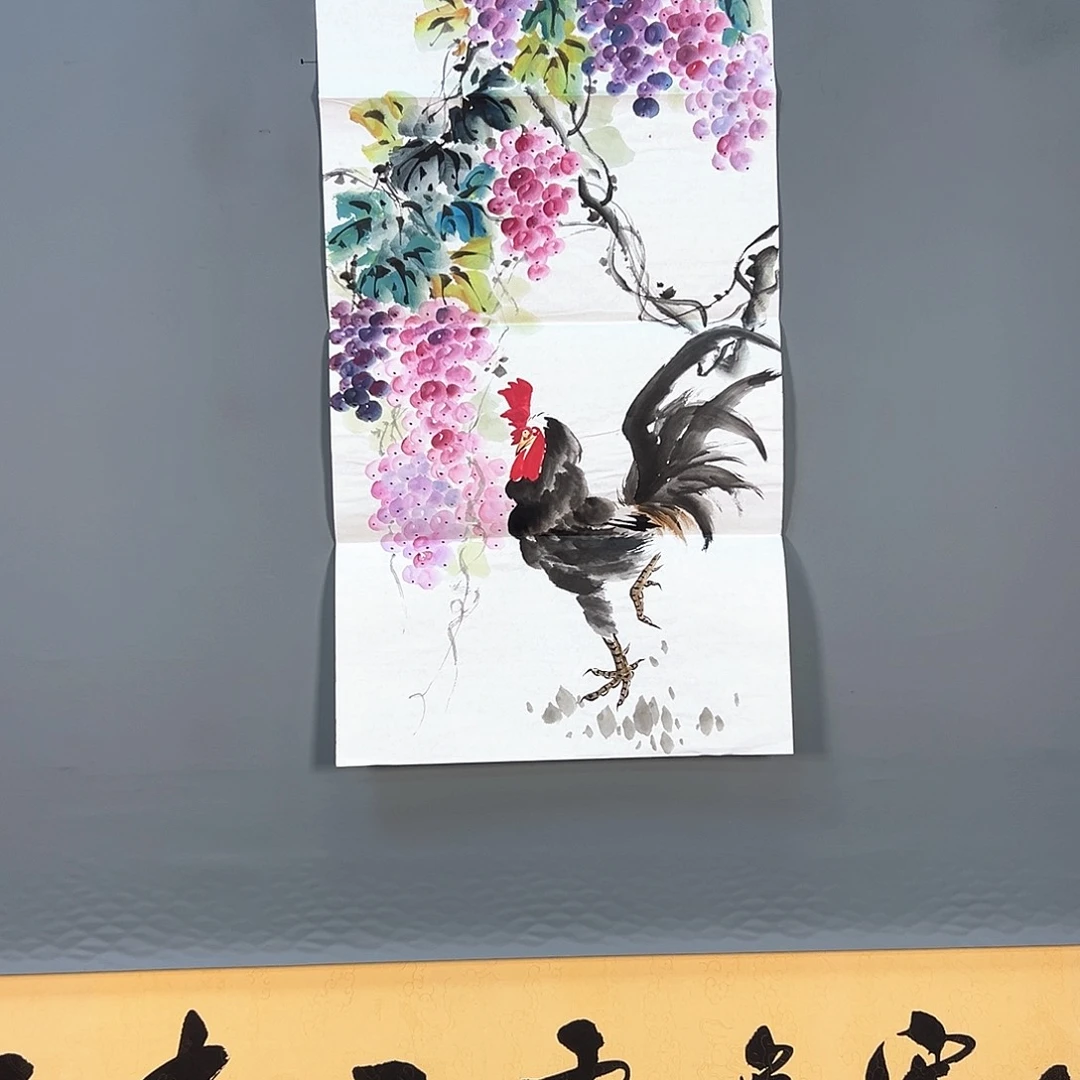 国画467 花鸟和蝴蝶都会成为