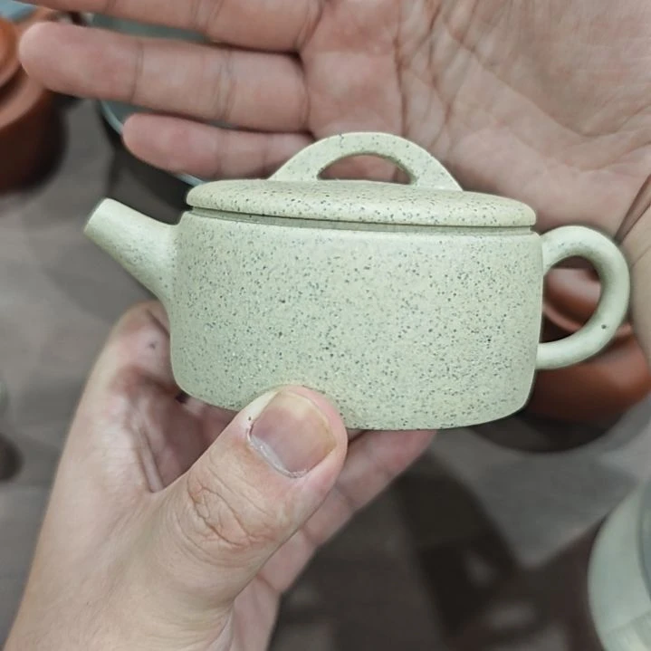 越***头茶壶紫砂本绿汉瓦160cc