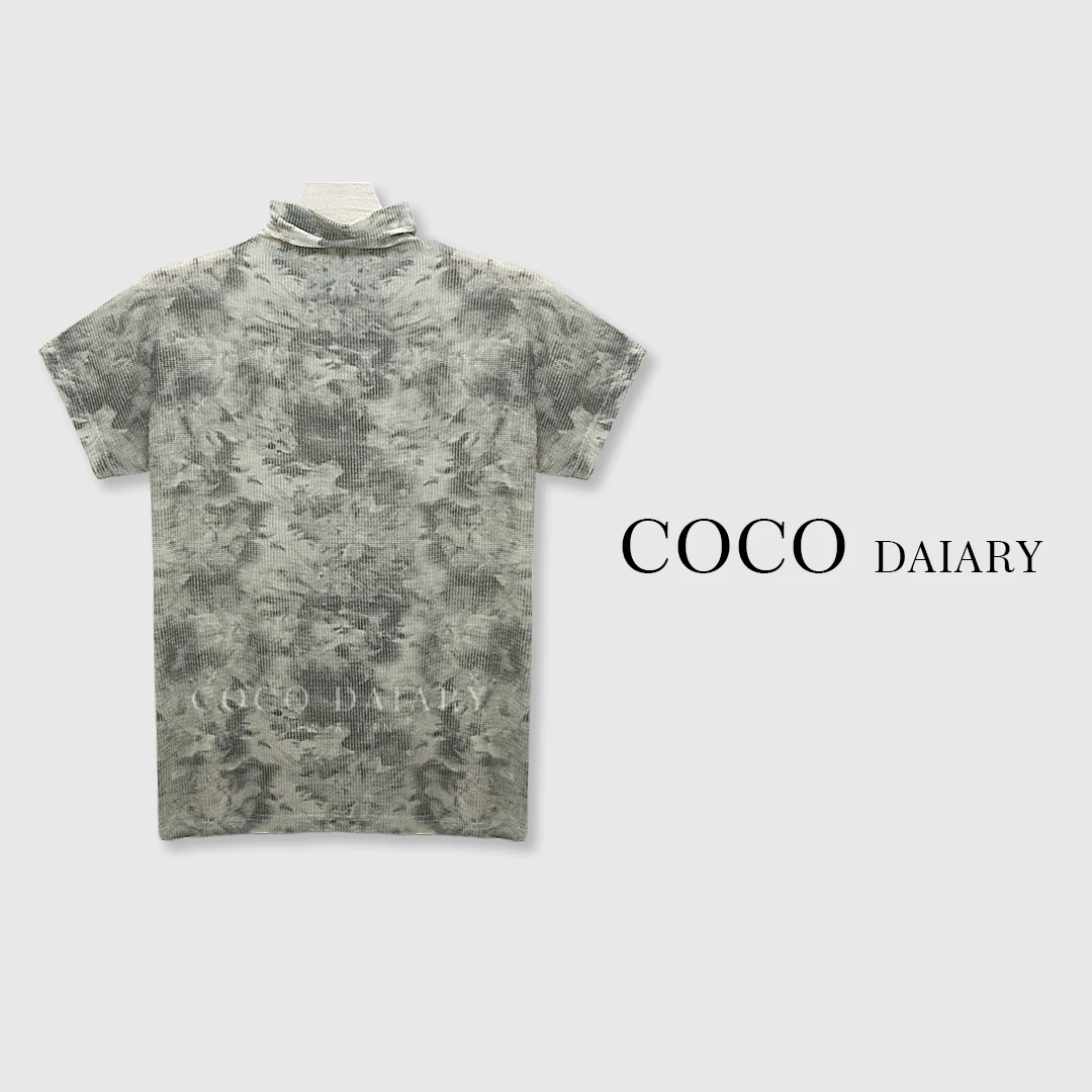 keke、设计款【cd683】夏新款气质百搭设计师短袖T恤