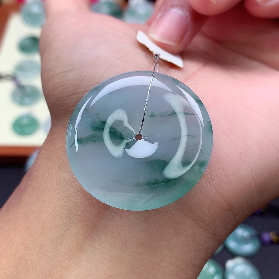 颈饰未镶嵌翡翠33 尺寸35.6-6.7