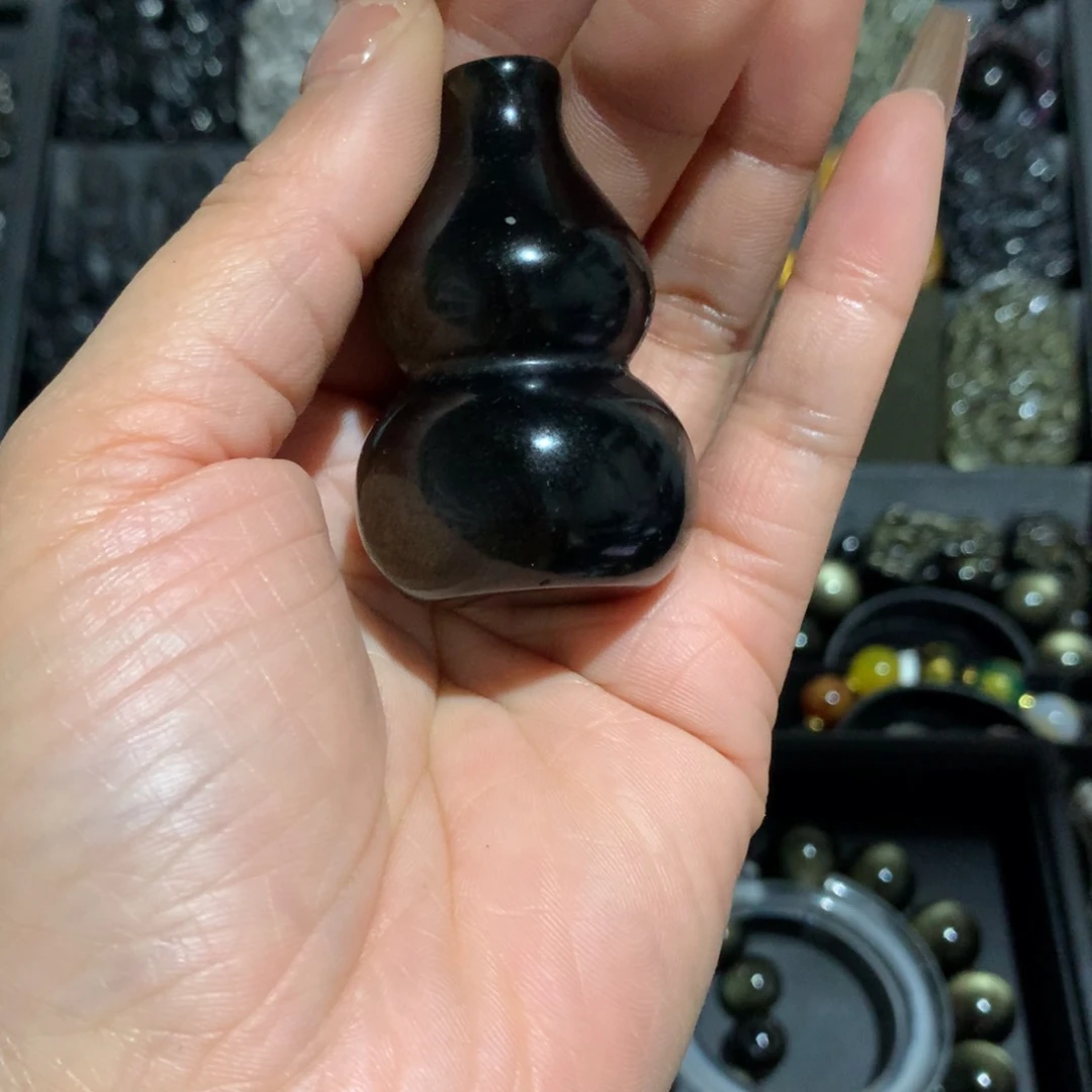 黑曜岩吊坠(不含链)未镶嵌今**天