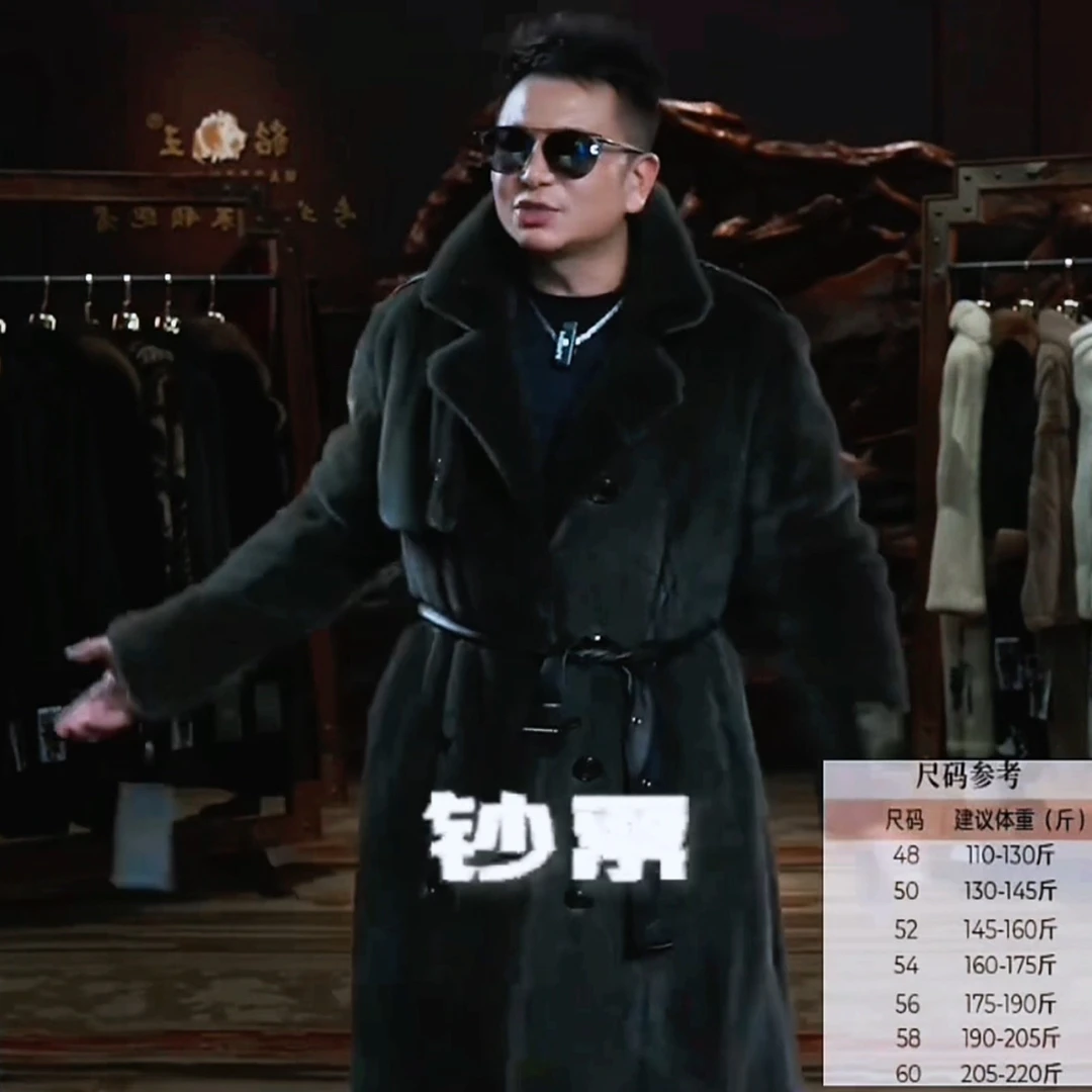 欧货精品貂绒毛皮毛一体18