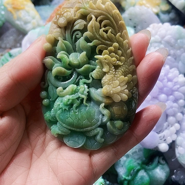 未镶嵌定制翡翠天然翡翠石