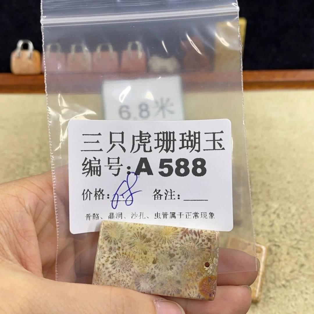 硅化珊瑚（珊瑚玉）1未镶嵌你**呦