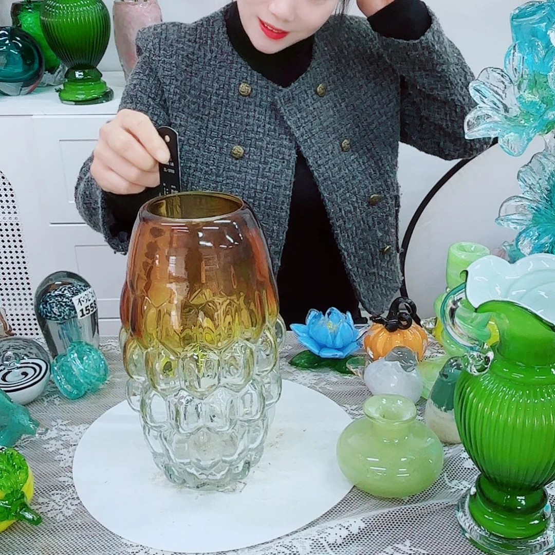琉璃花瓶花器艺术品