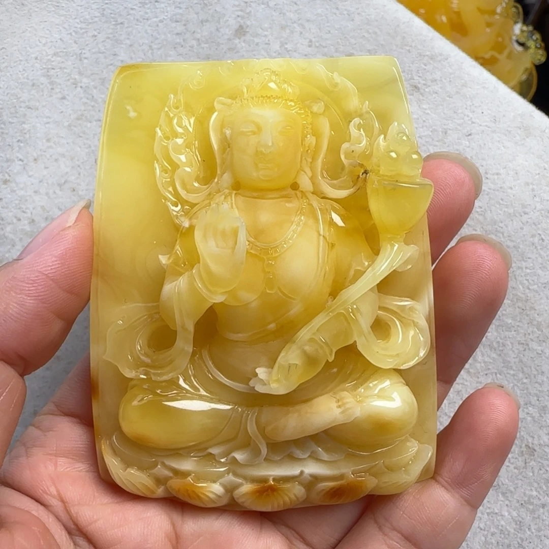 蜜蜡未镶嵌珠宝奇石