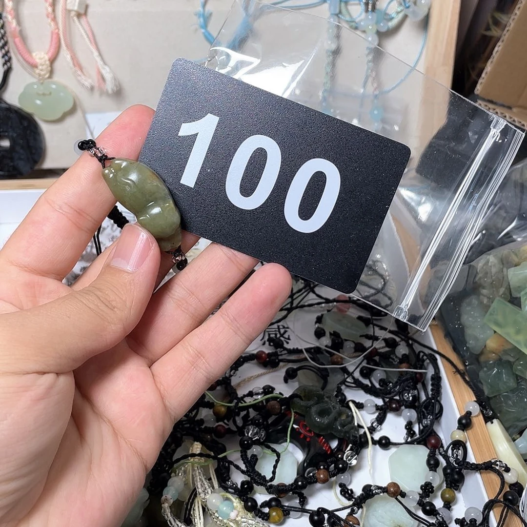 蛇纹石玉手链合金R**e