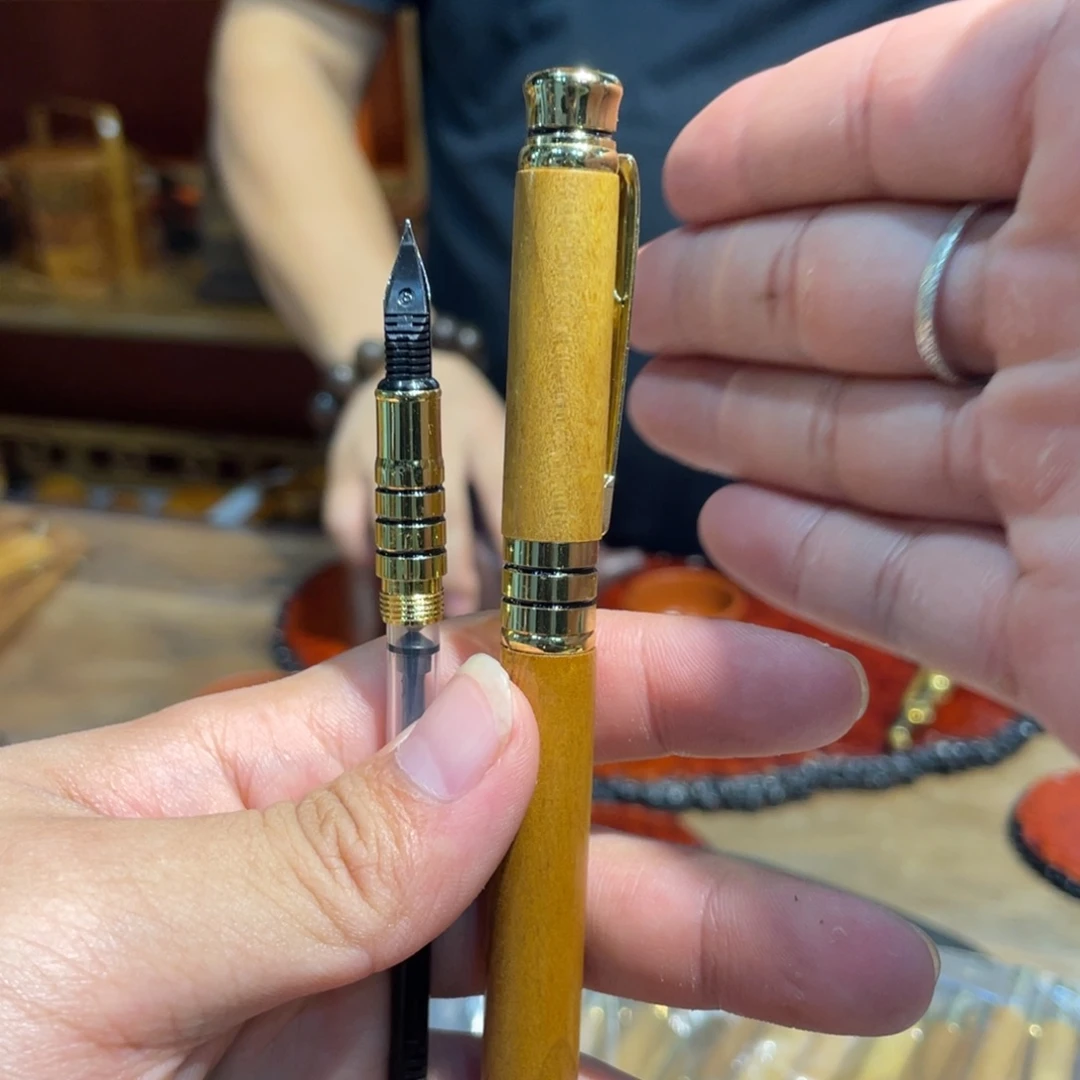 金丝楠小叶桢楠签字笔通货