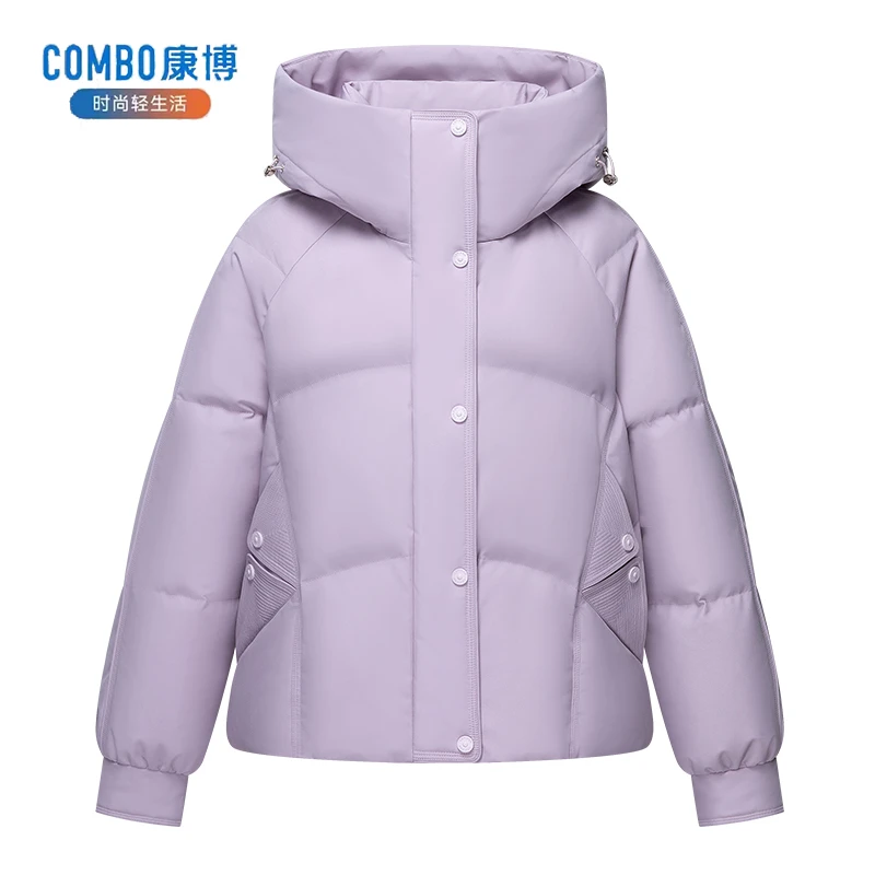 【大眼妹专属】康博秋冬羽绒服女短款韩版时尚外套K405056661