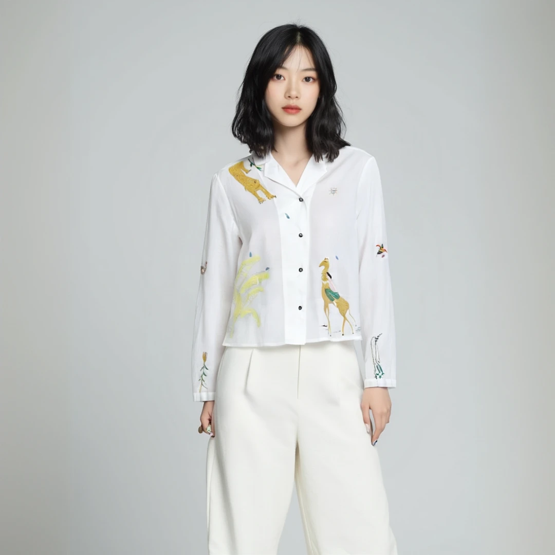 【周周家】5699濮院春季苎麻西装薄款女士休闲时尚街文艺风