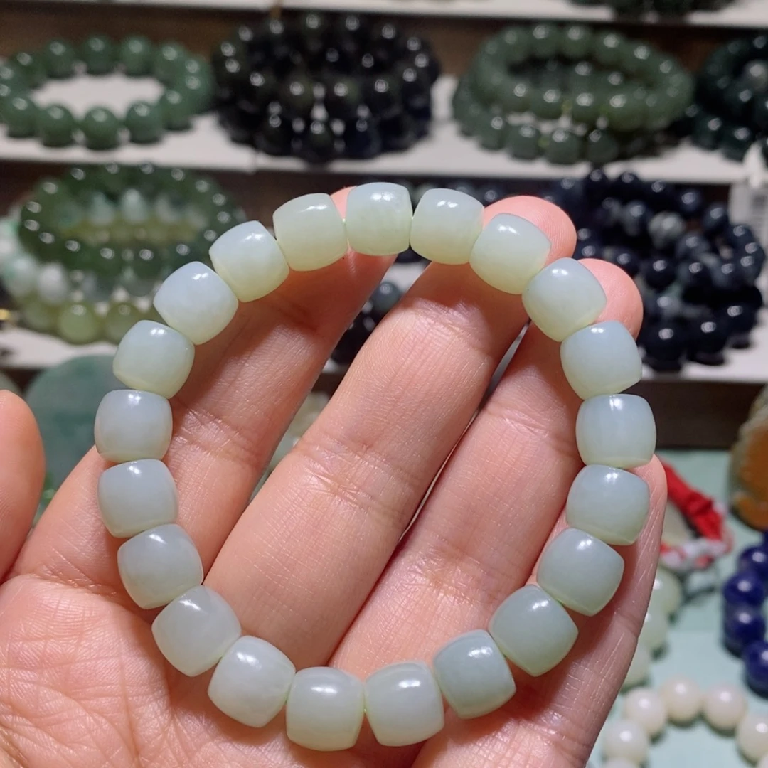 和田玉手链未镶嵌