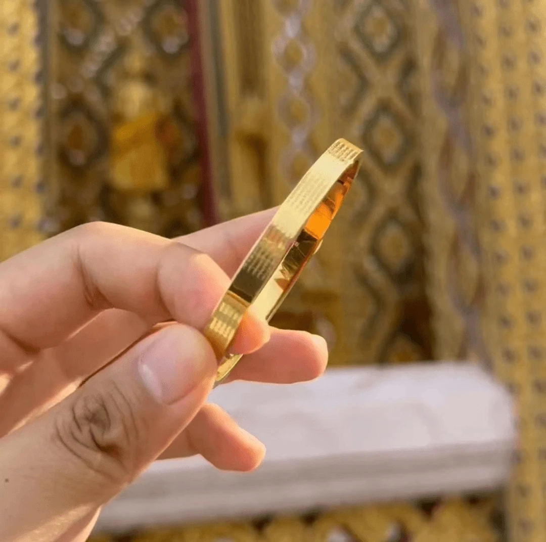 合金手镯 卡农推荐泰国特色手镯 时尚