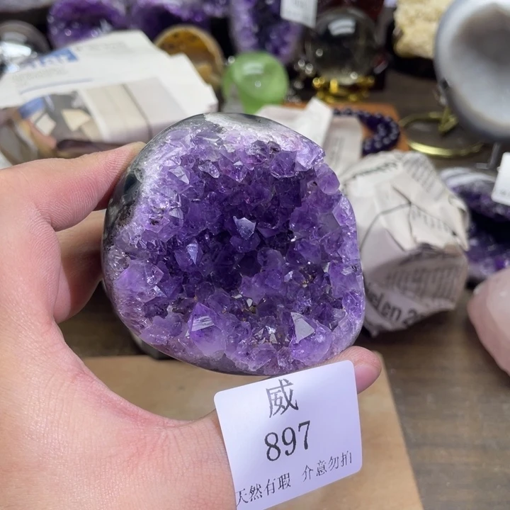 未镶嵌水晶珠宝半成品