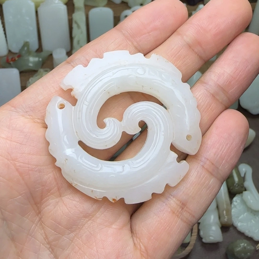 和田玉挂件未镶嵌