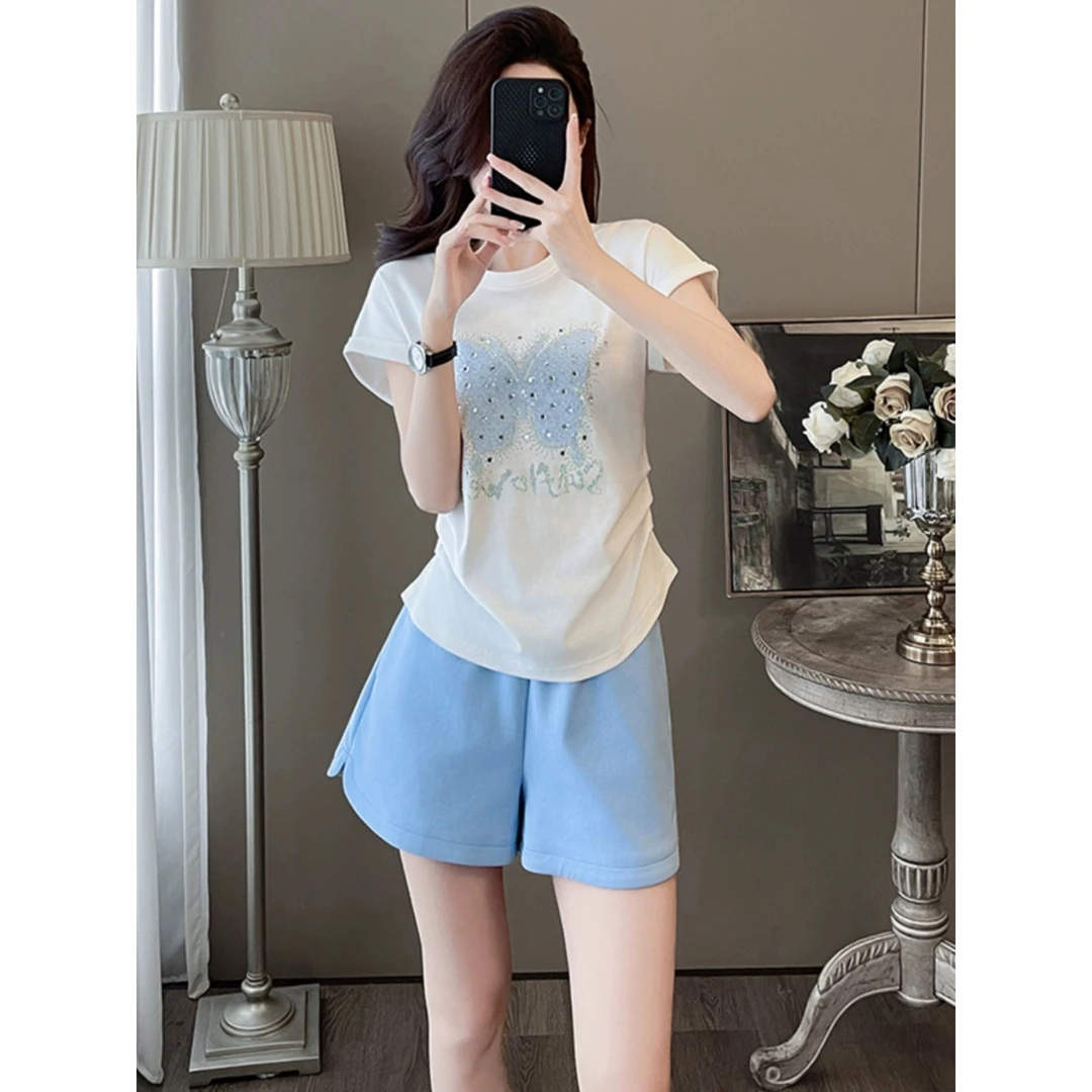《满天星蝴蝶》满钻·两件套·套装