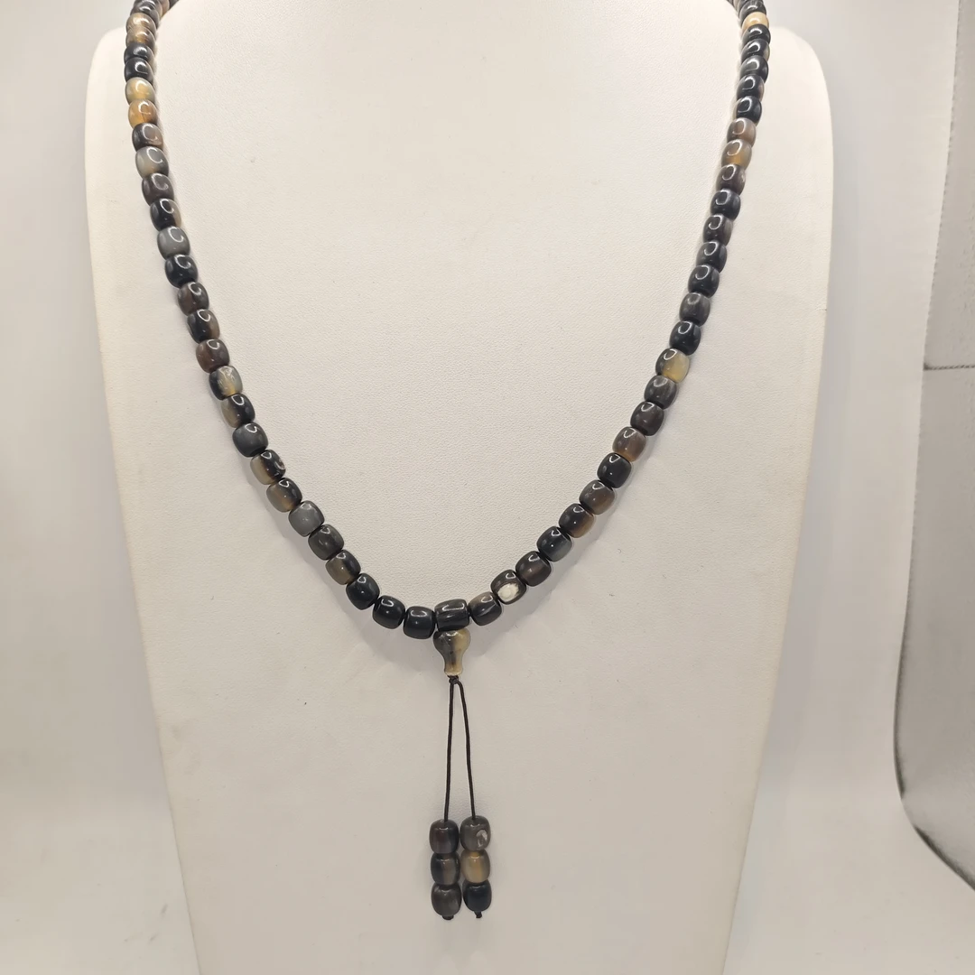 3号C91西西108颗8mm桶珠项链