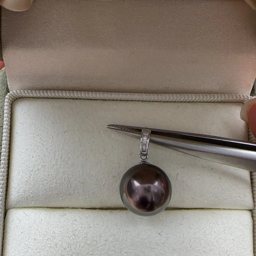 海水珍珠颈饰18K金镶嵌