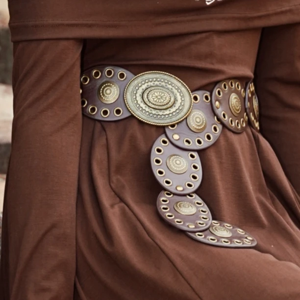 复古风腰带裤带收腰