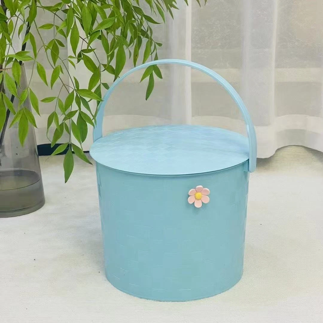 塑料加厚手提桶洗车洗澡水桶