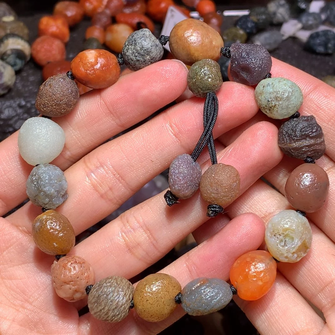 未镶嵌玛瑙/玉髓珠宝半成品