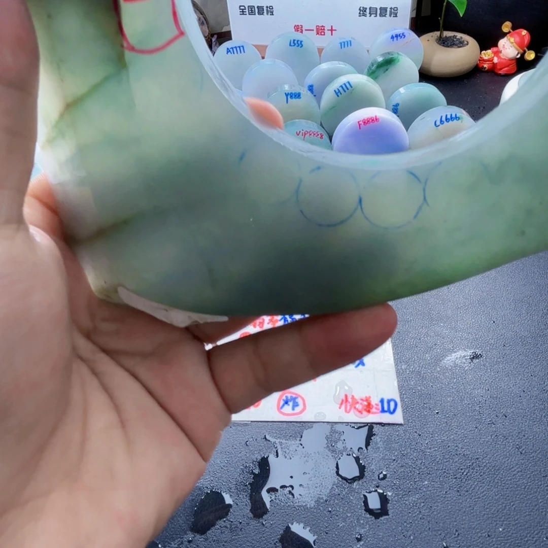 风***。定制翡翠未镶嵌88888888