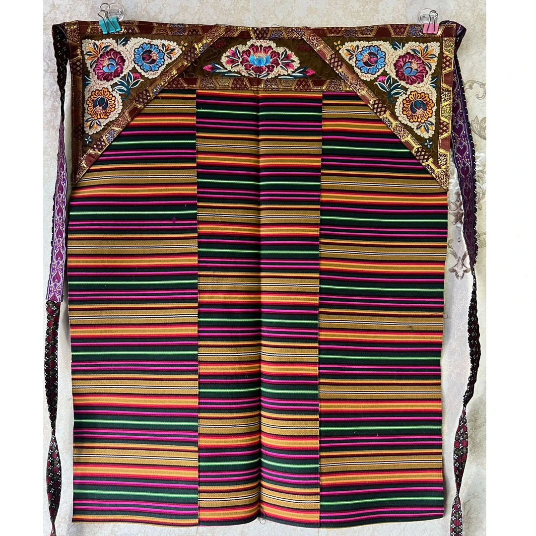 藏式传统羊毛协玛帮典＋卓典＋腰线