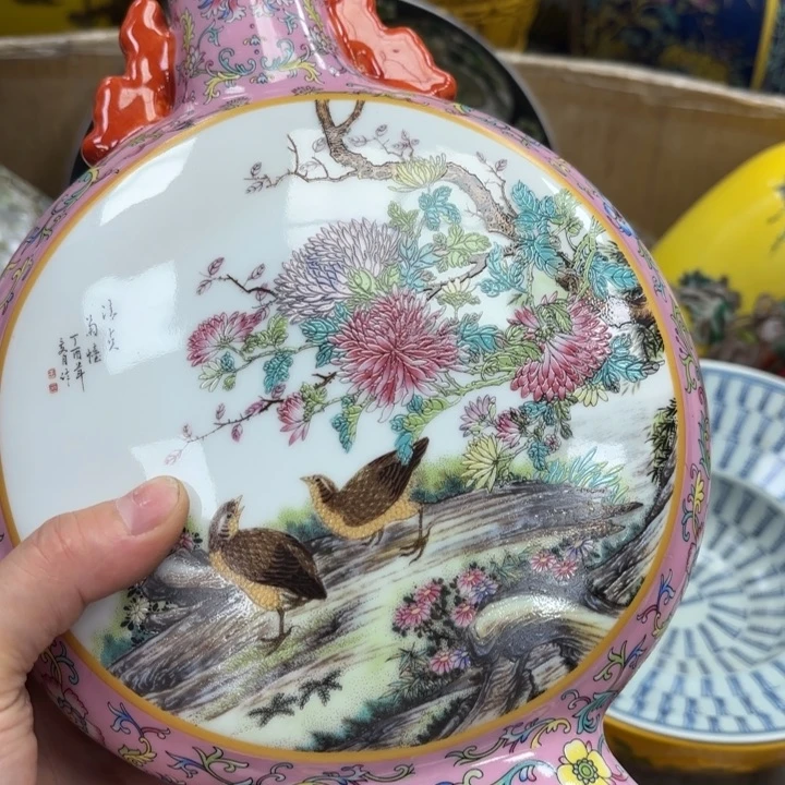 瓷片瓷器摆件瓷器摆件