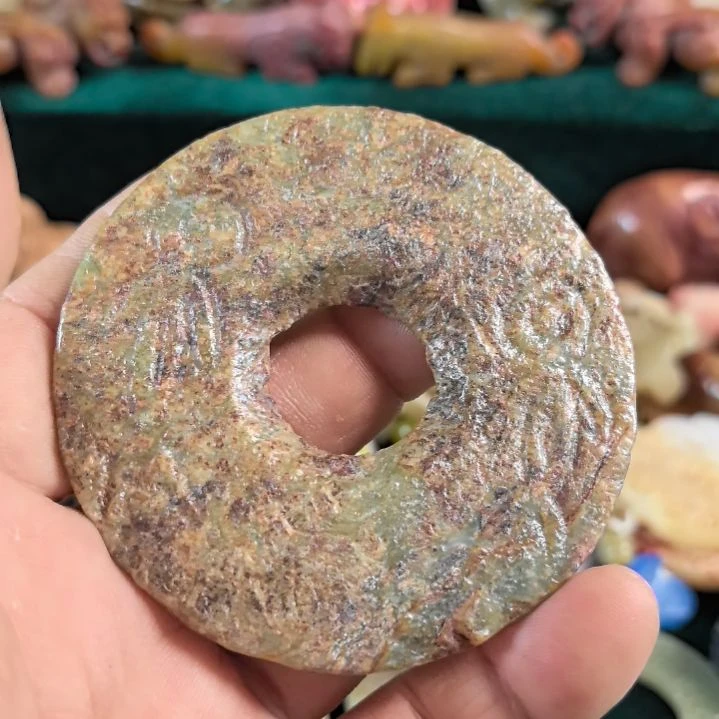 飞***哥玛瑙/玉髓和田玉质如图所示配饰未镶嵌