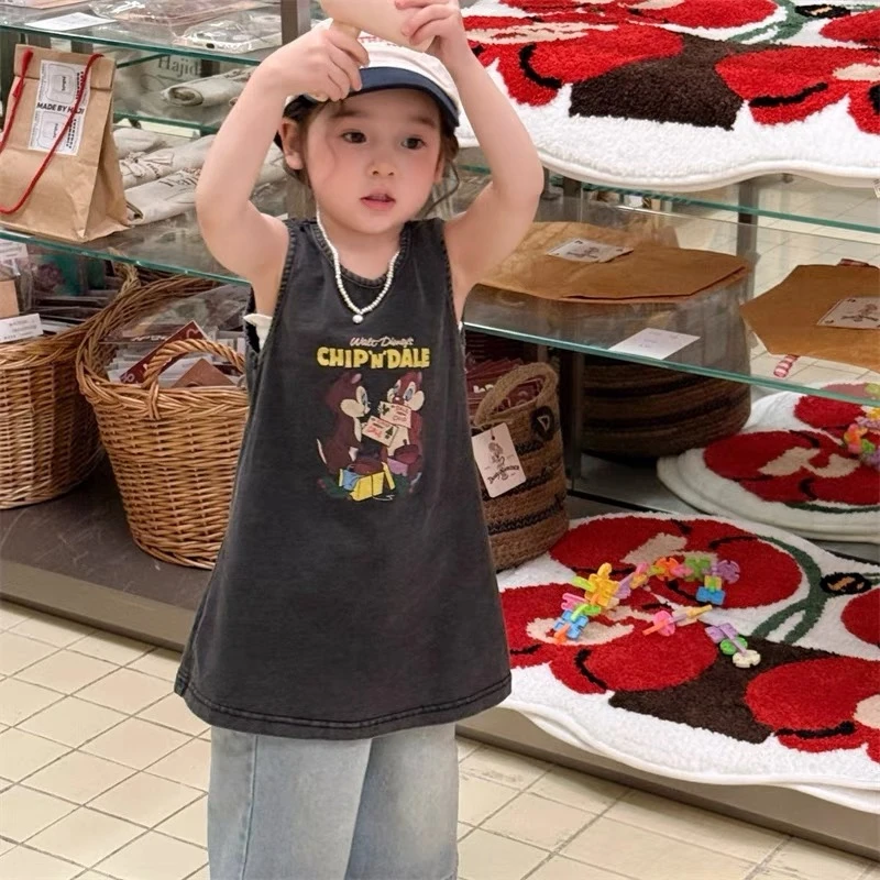 女童夏季新款韩版牛仔连衣裙YNX-135