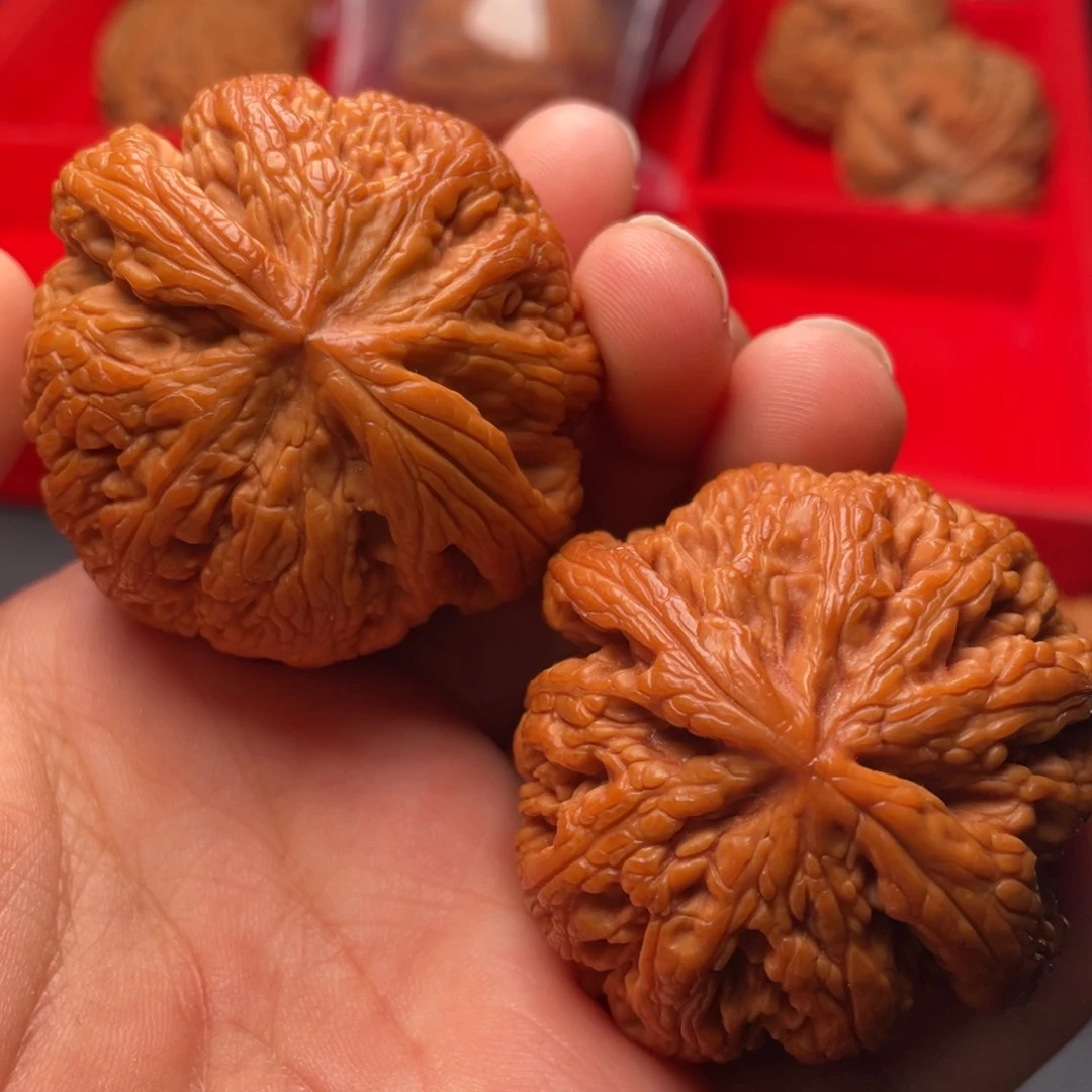 文玩核桃把件秦岭山脉