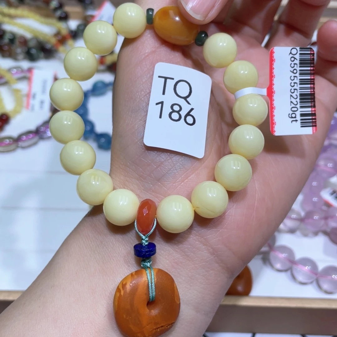 蜜蜡手链未镶嵌手串