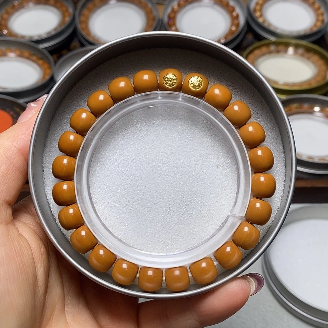 猴头核桃手串312号93左右18K双标超小老型全品