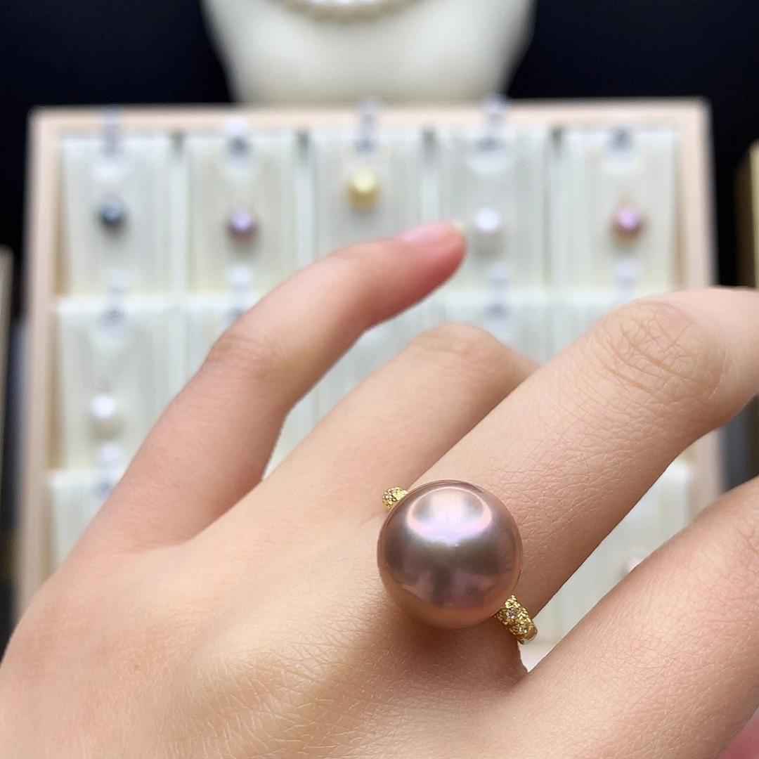 颈饰合金淡水珍珠