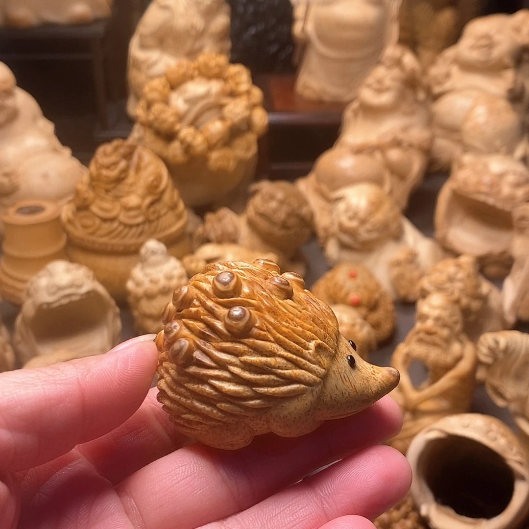 竹羽*竹根雕关羽