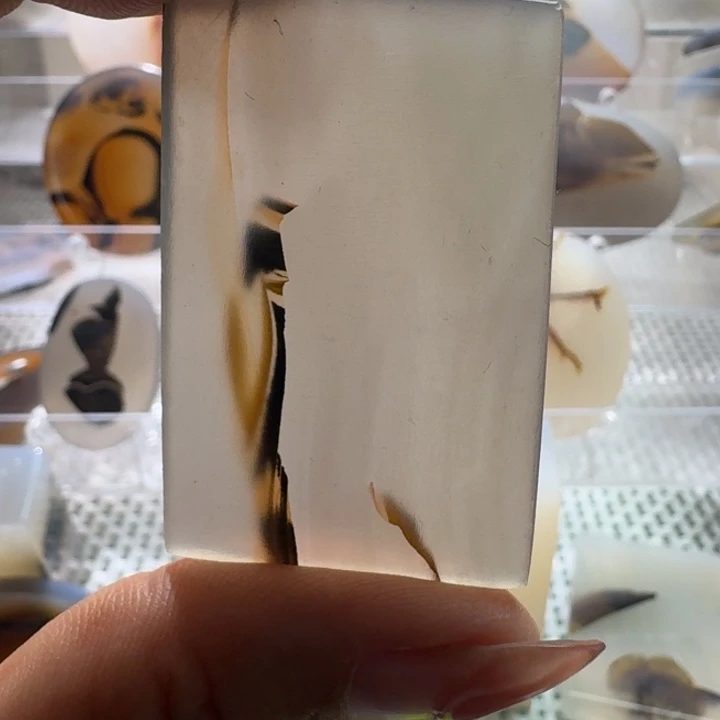 玛瑙/玉髓未镶嵌项链