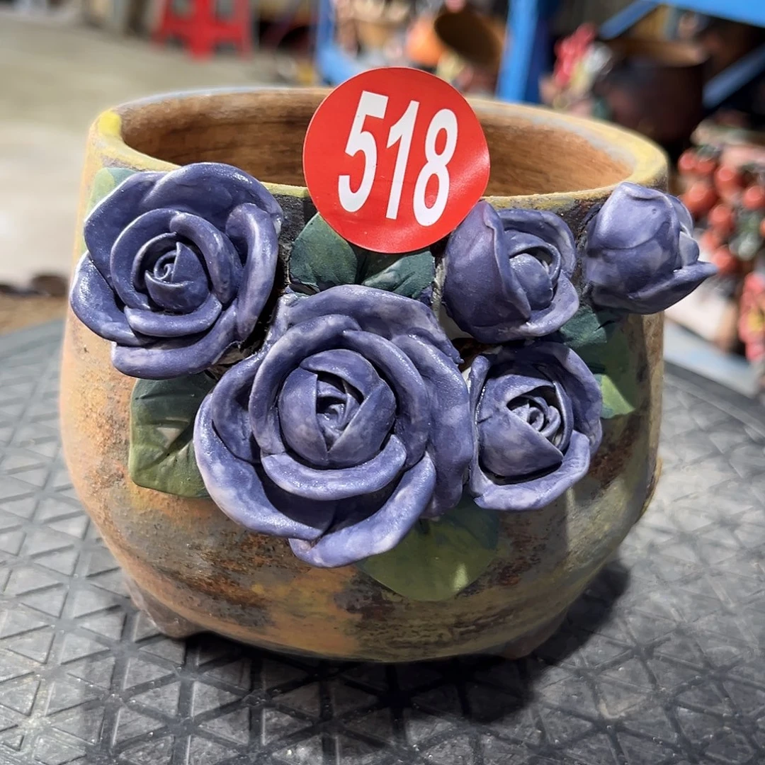 福利518 号陶然花器手工花盆