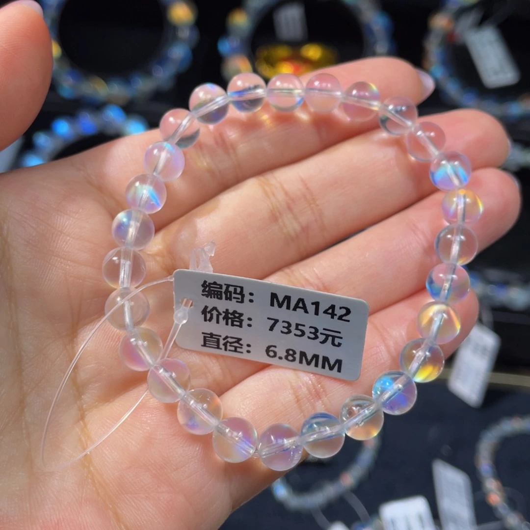 月光石手串未镶嵌B****芃MA142#6.8mm