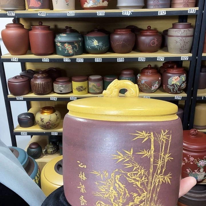 紫砂茶叶罐紫砂茶叶罐