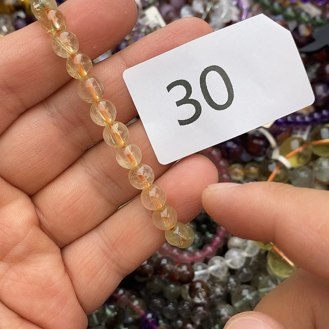 水晶手链未镶嵌手链