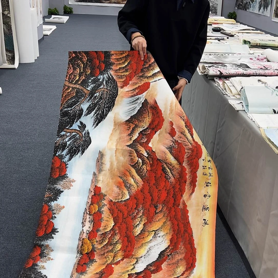 国画纯手绘作品欣赏