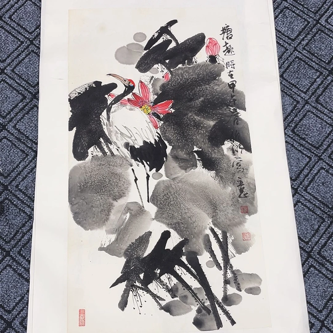 国画庞伯明老师三尺整冯