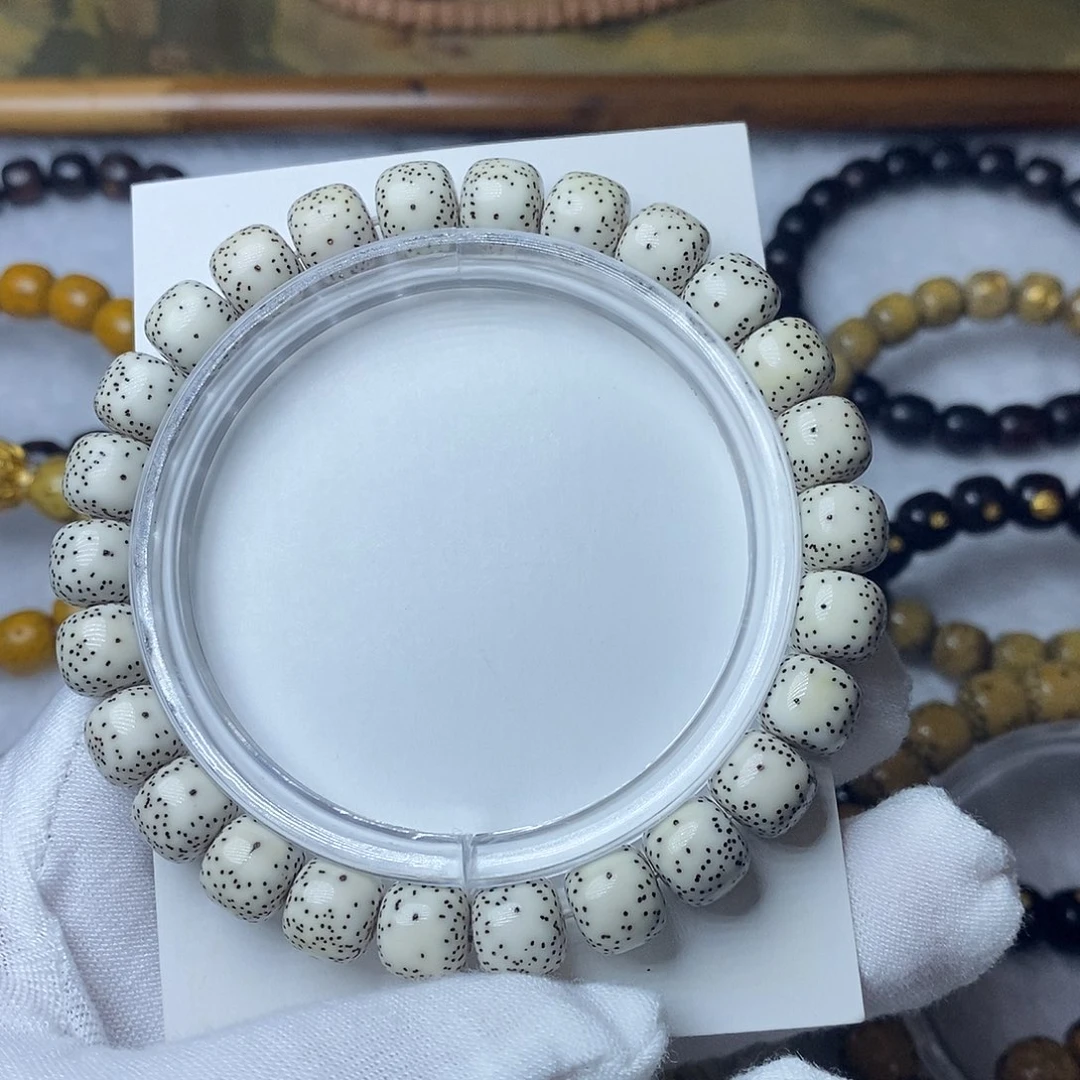 星月菩提手串98大留白火龙果